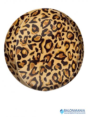 3D balon s efektom leoparda 